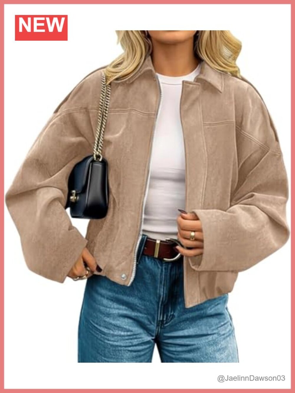 Faux Suede Cropped Jacket Open Front Casual Fall Coat for Women